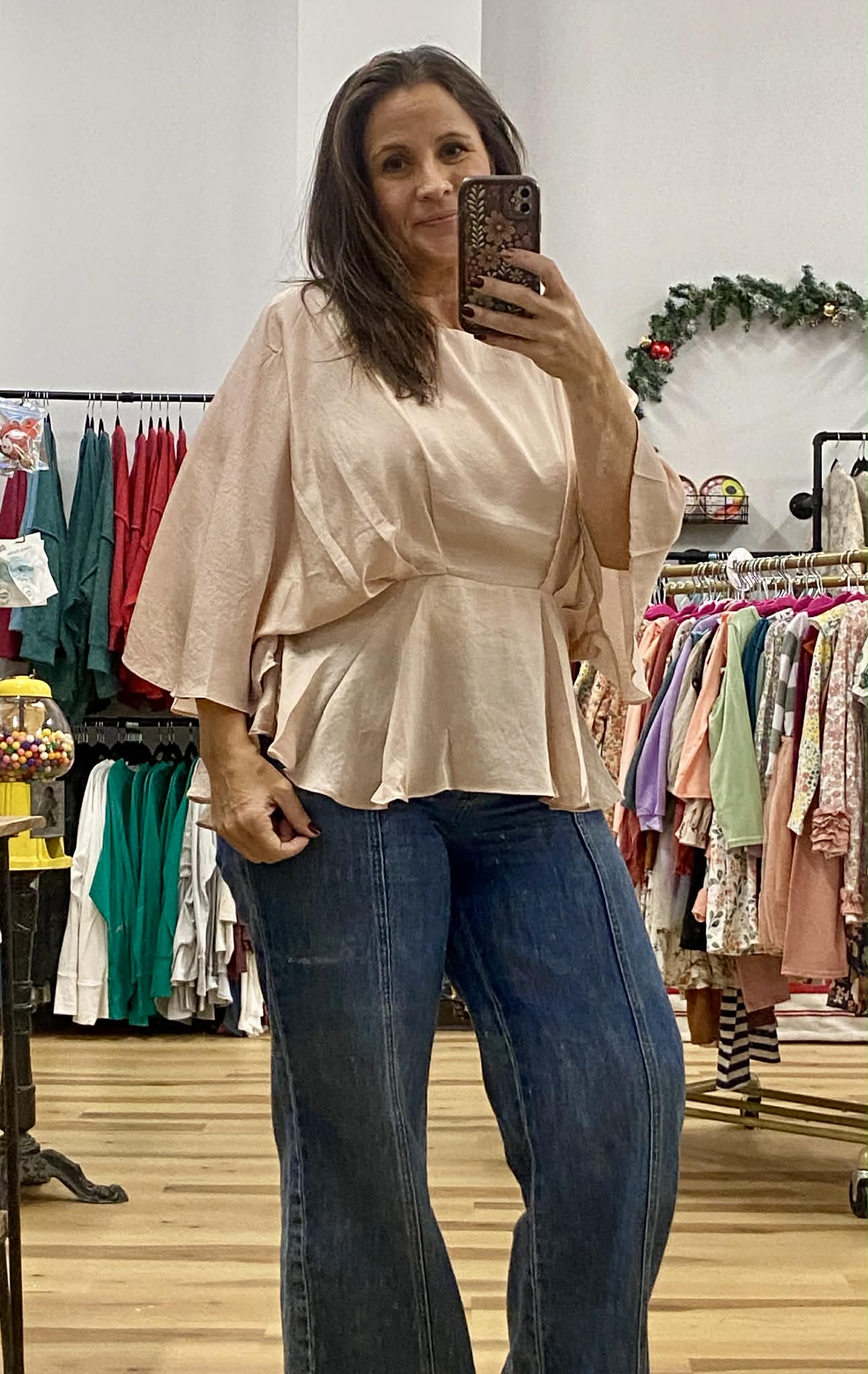 UMGEE Satin Kimono Sleeve