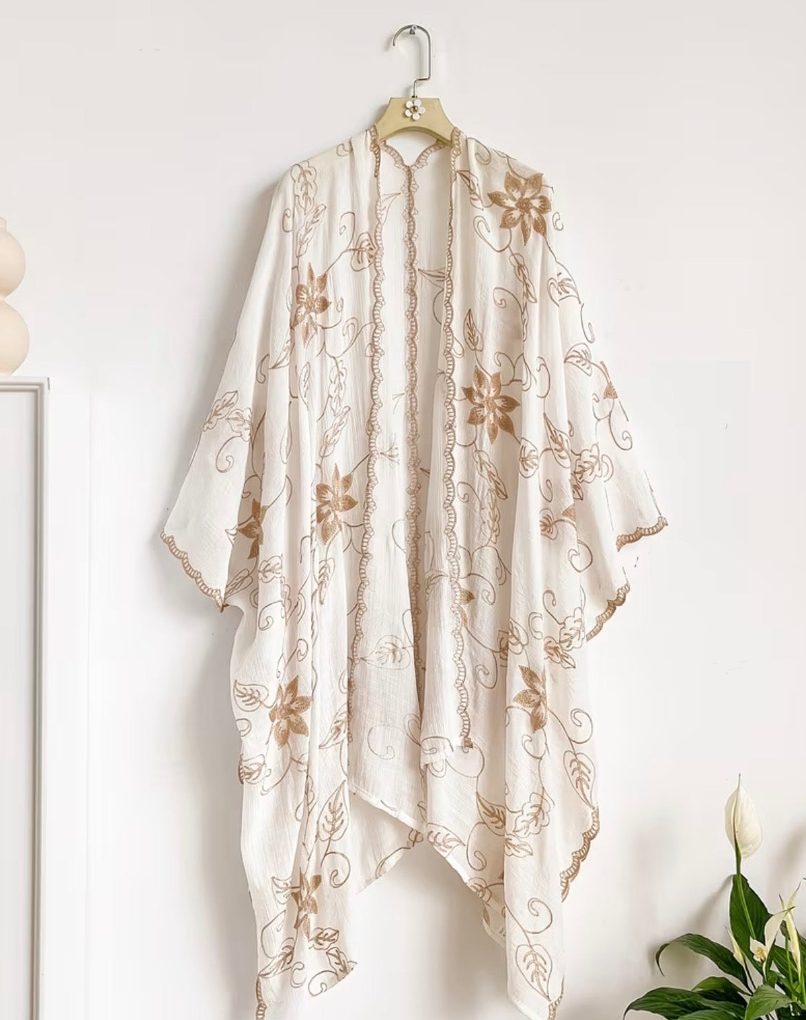 Embroidered Kimono
