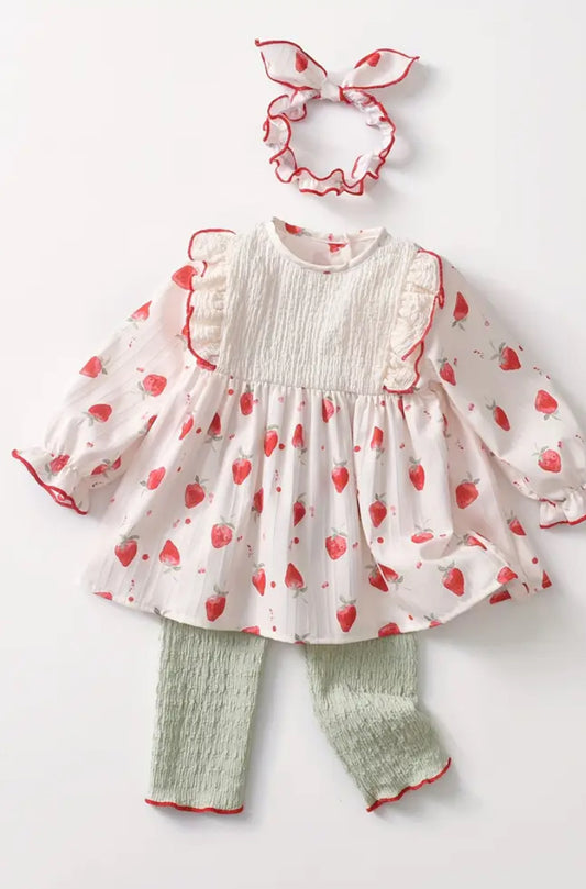 Strawberry Sweet 3 Piece