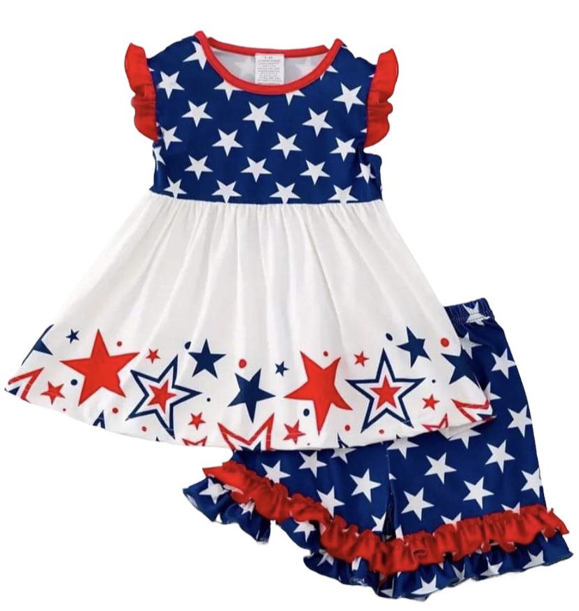 Patriot Ruffle Set