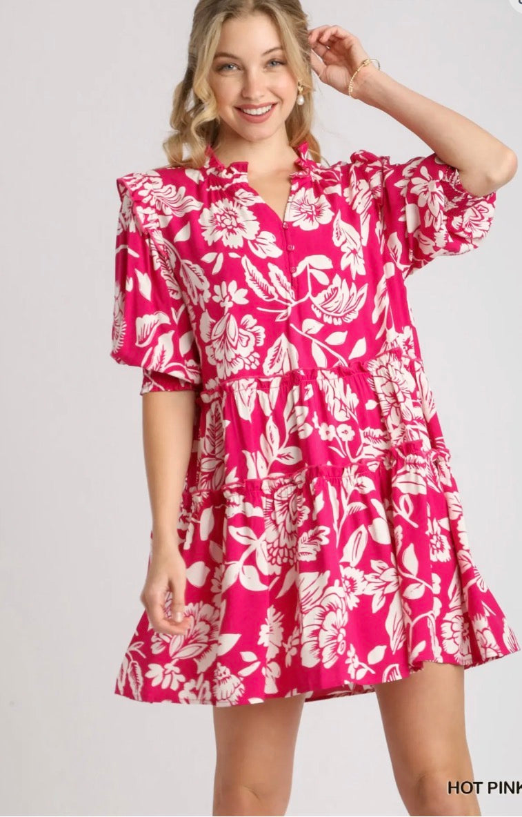 UMGEE - Tiered Smocked Dress