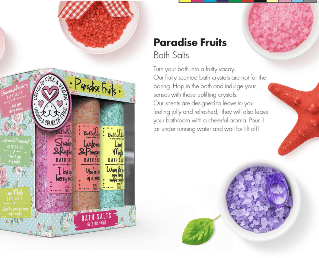 Paradise Fruits Bath Salts