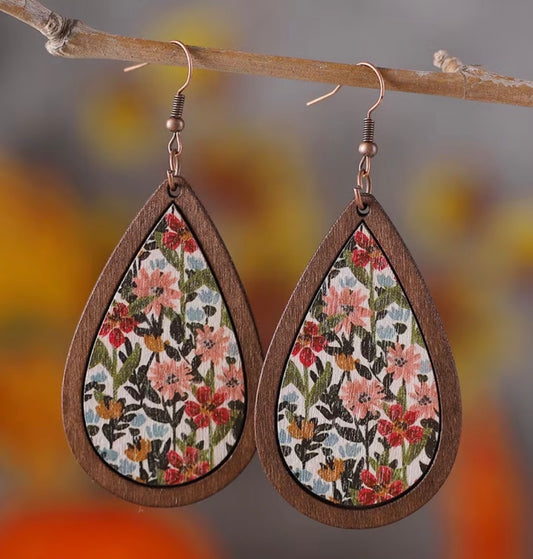 Wood Earrings