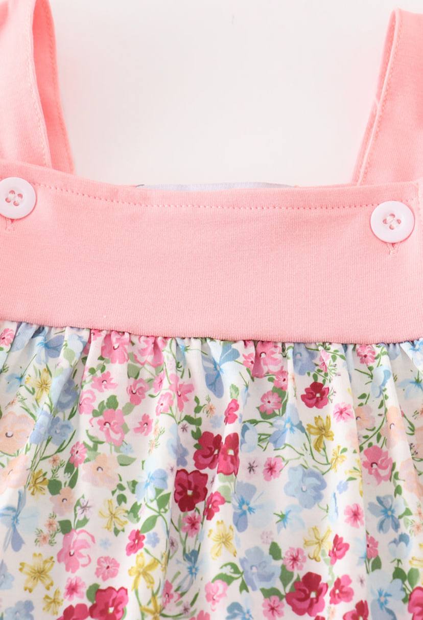 Pink Floral Jasmine Dress