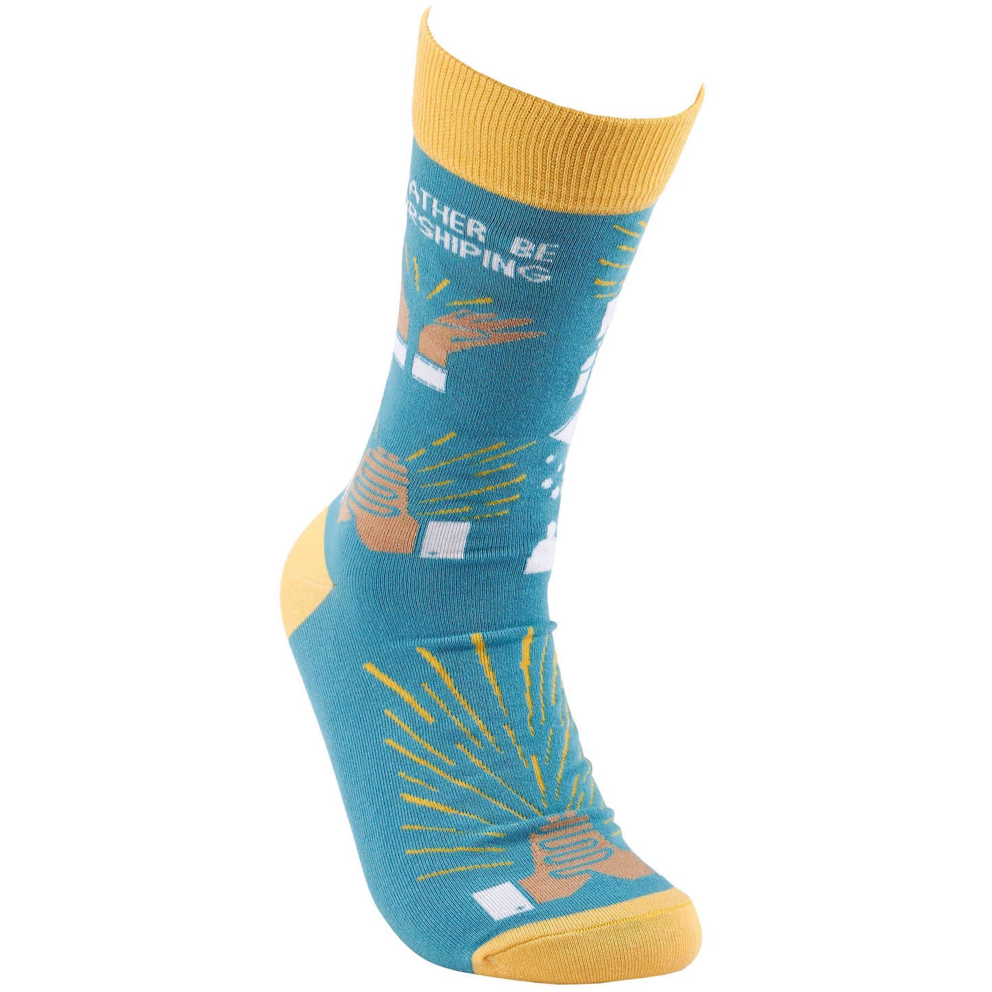 Rather Be Worshiping Socks