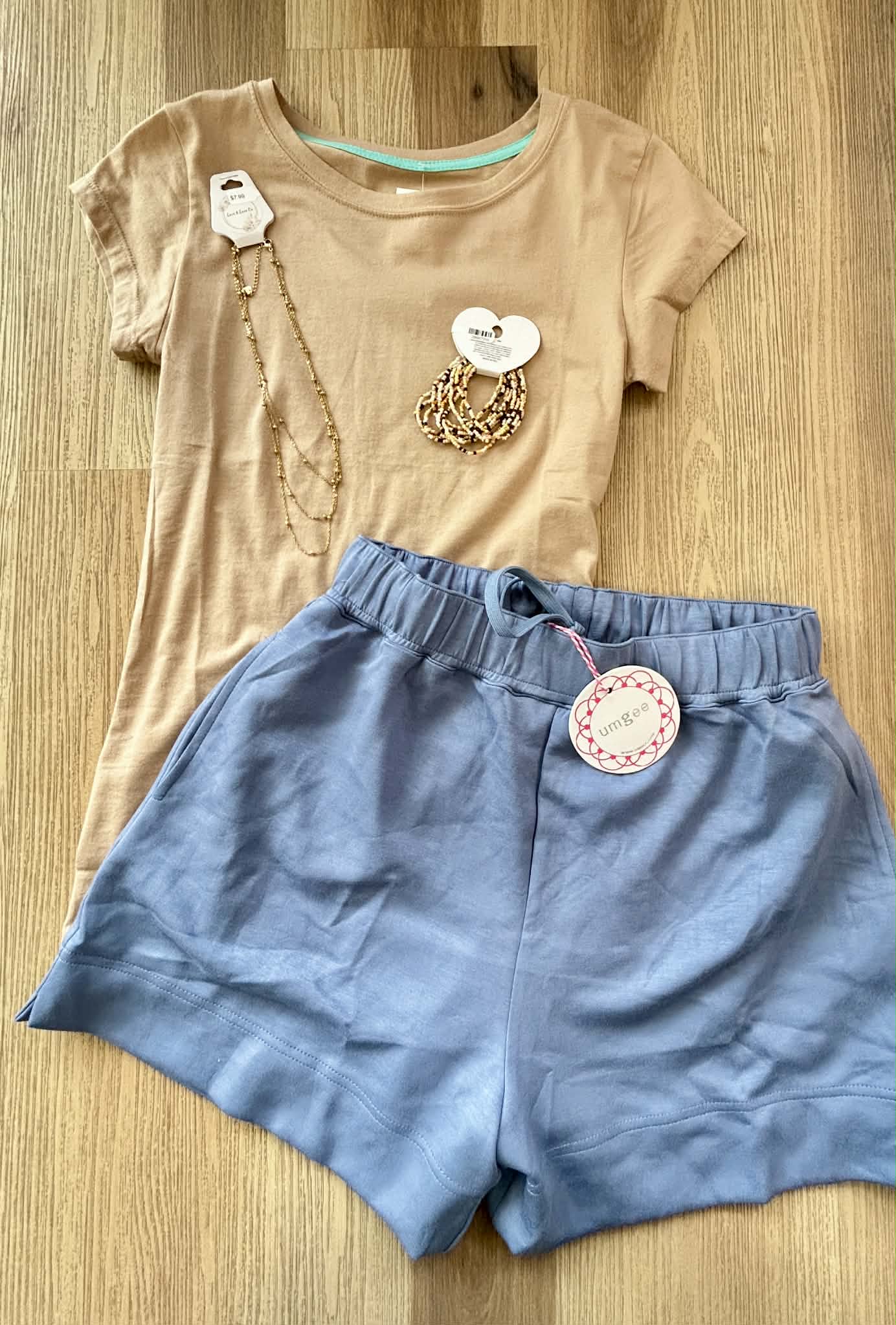 UMGEE Luxeknit Mid Rise Pull On Shorts