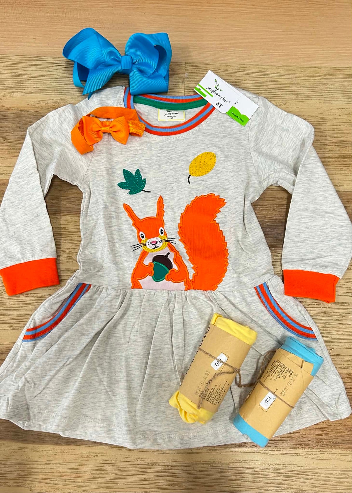 Embroidered Nut Finder Dress