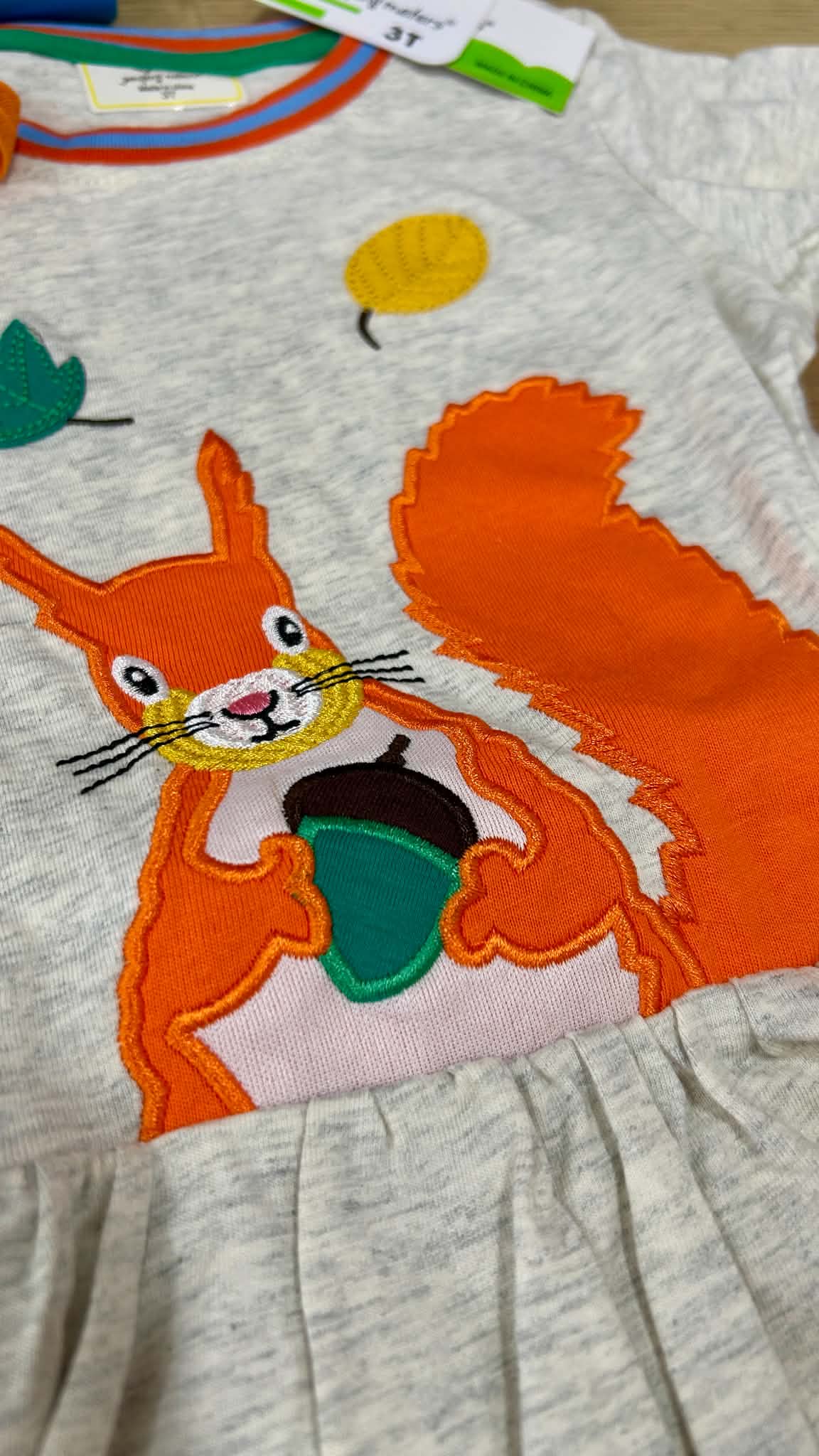 Embroidered Nut Finder Dress