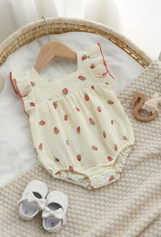 Strawberry Romper