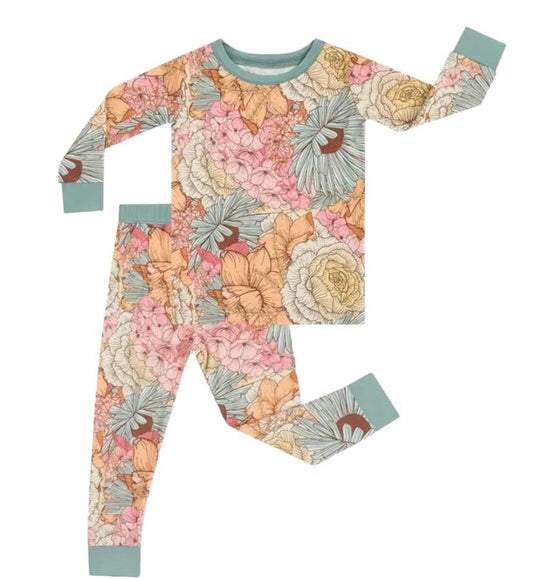Bamboo Girl Long Sleeve Pajamas