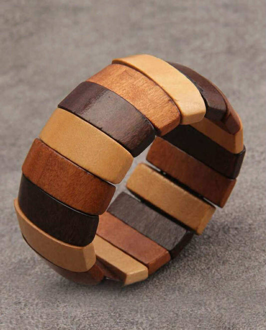 Wood Stretch Bracelet