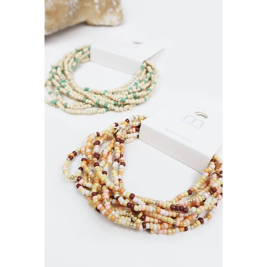 Seed Bead Bundle Bracelet