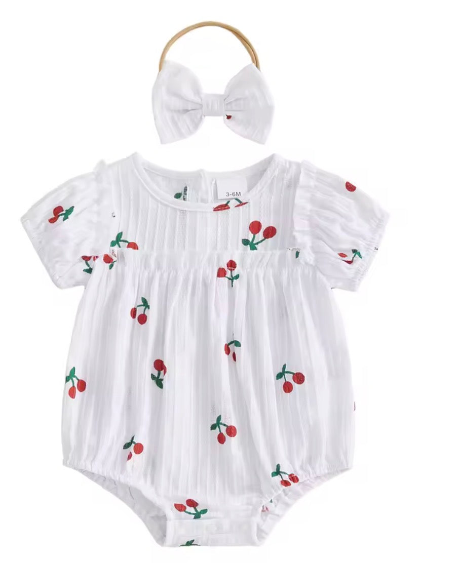 Cherry Romper