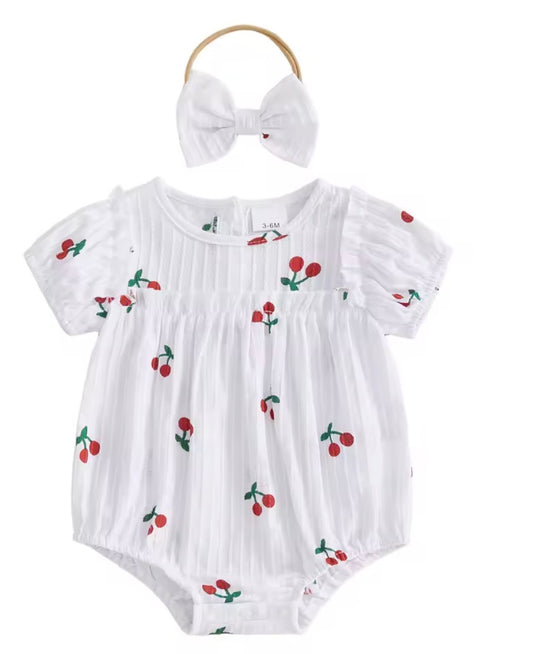 Cherry Romper