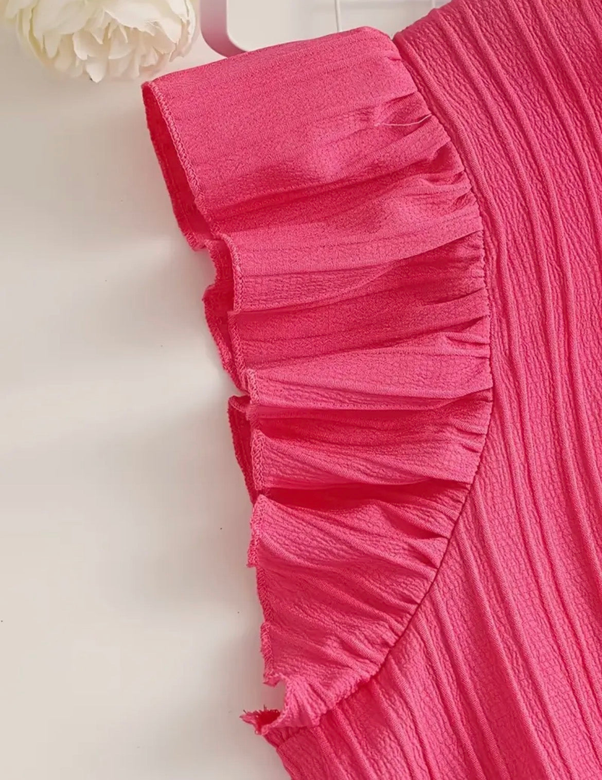 Candy Ruffle Sleeve