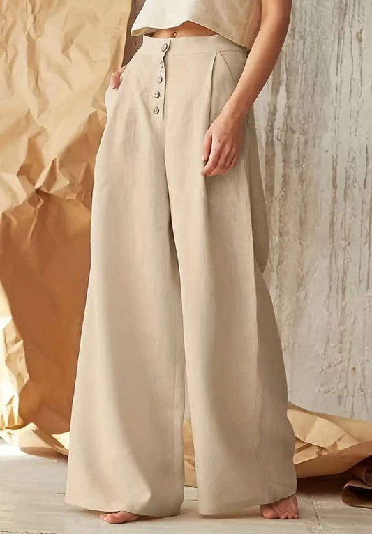 Wide Leg Sailor Pants