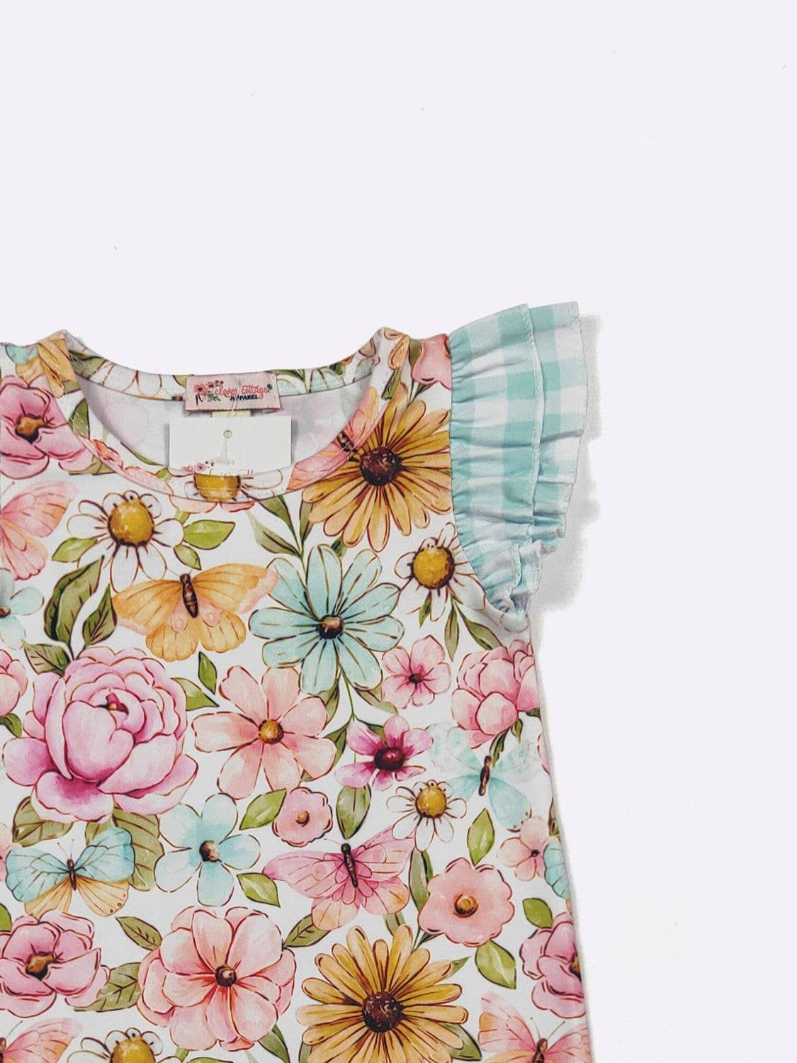 Butterfly Garden Baby Romper