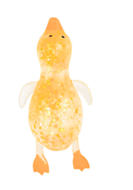 GLITTER DUCK SUGAR SQUISHY