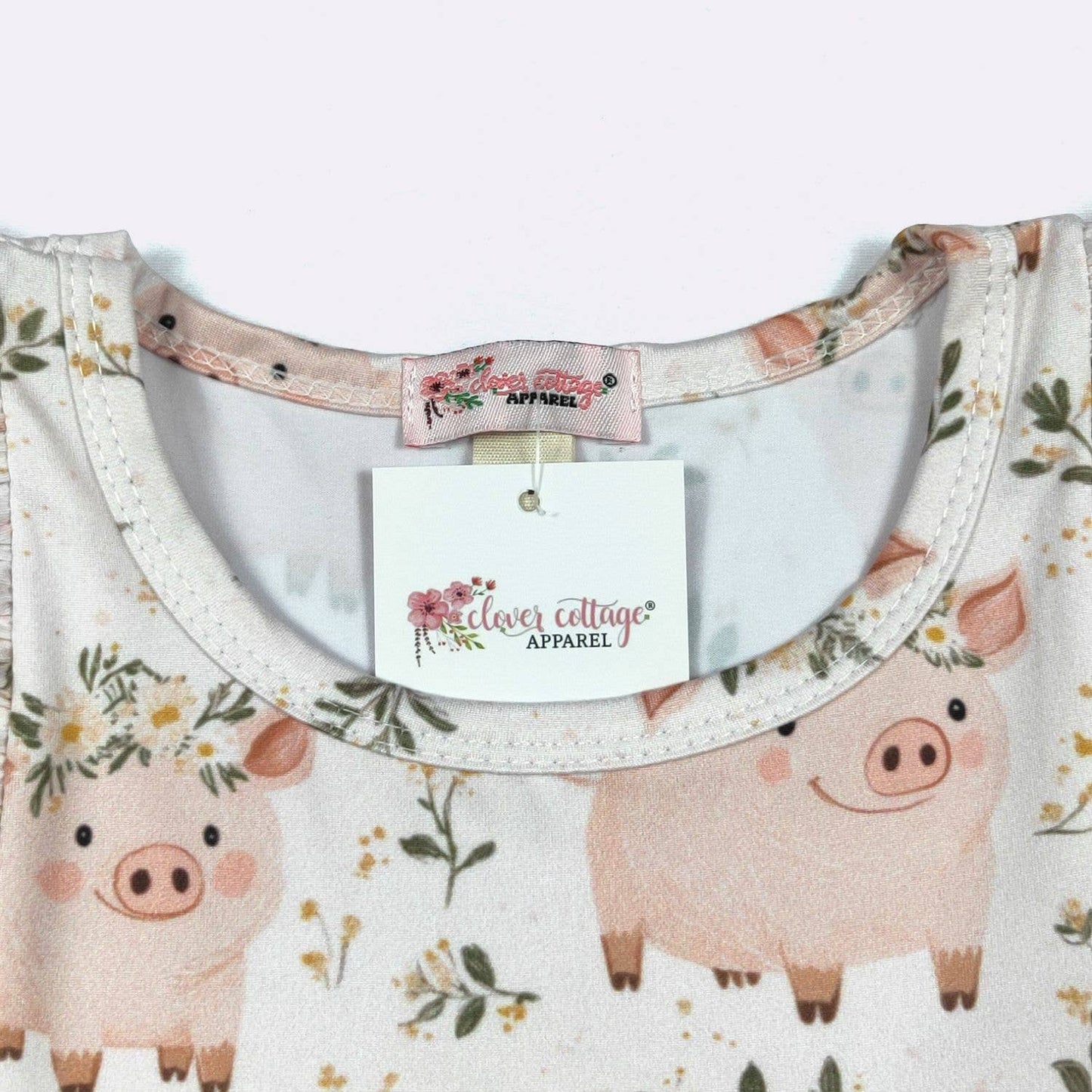 Piglet Petals Girls Dress