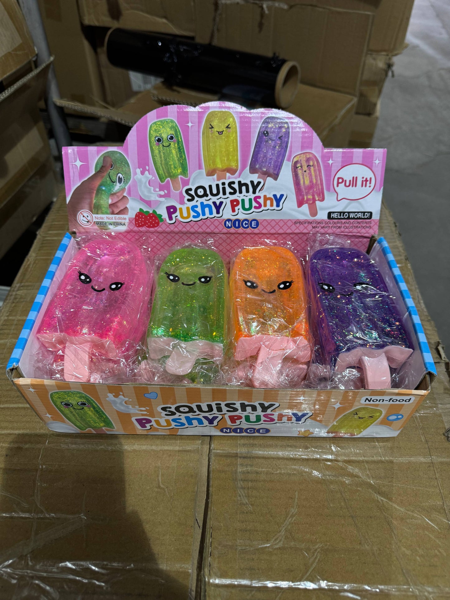 Sugar Squeeze Popsicle w/Face