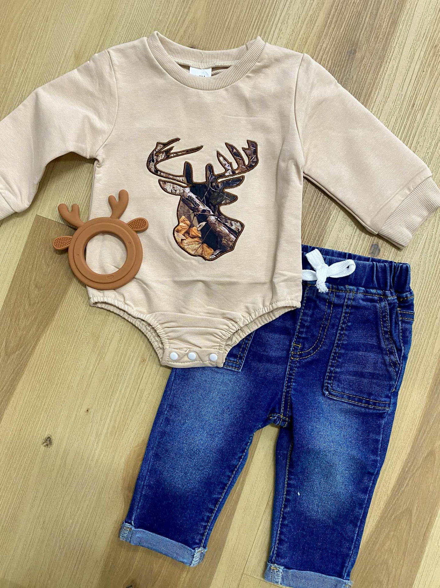 Camo Deer Long Sleeve