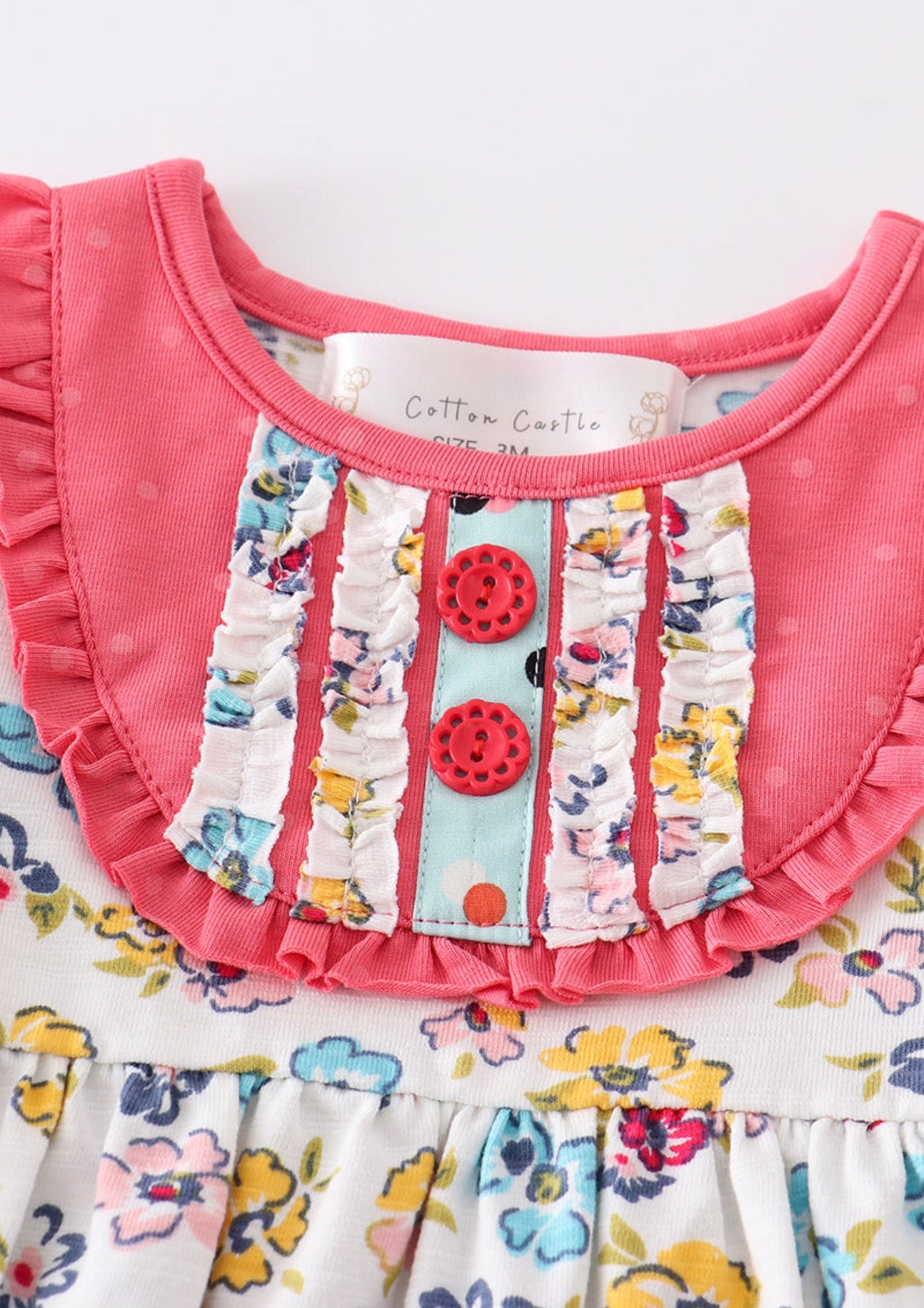 Platinum Pink Floral Print