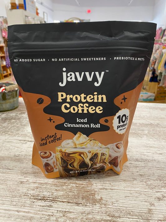 JAVVY iced cinnamon roll