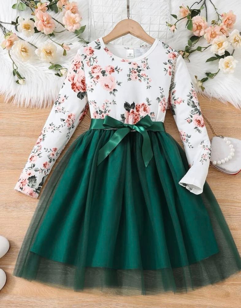 Floral Tutu Dress - 3 colors