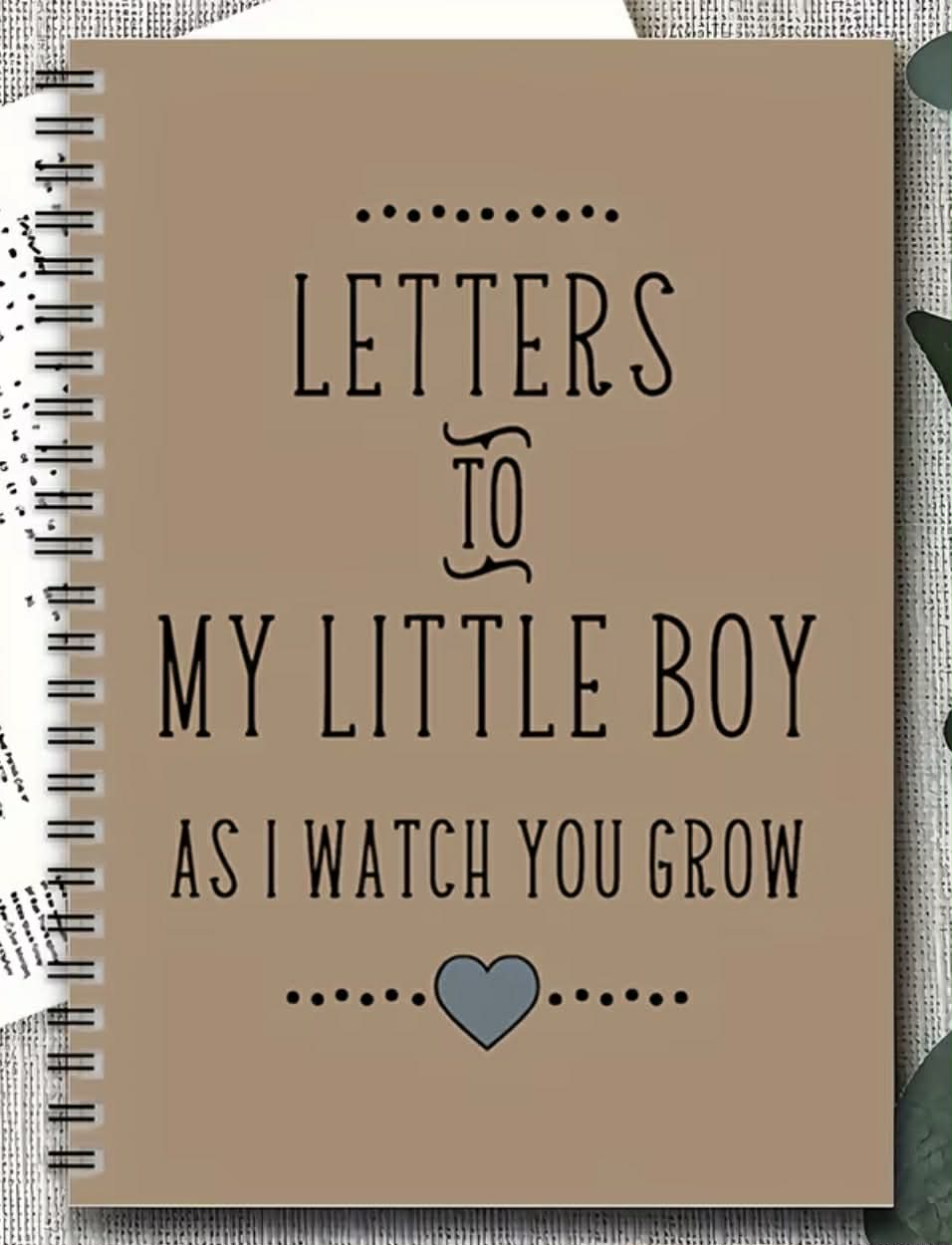 Letters and Things Said Notebook