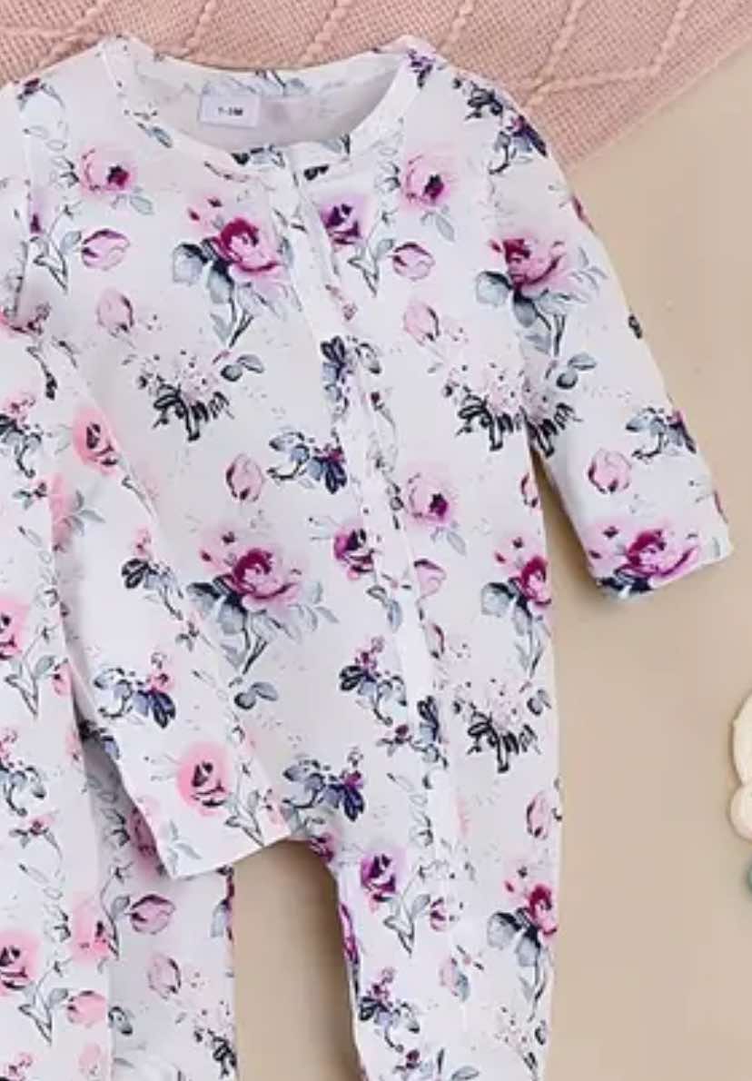 Floral Button Down Sleeper