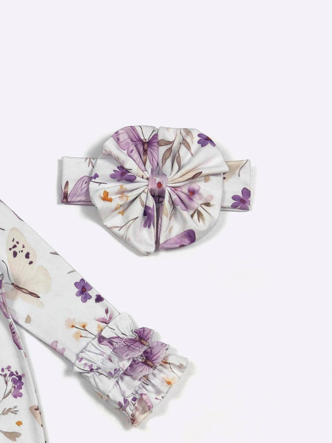Wildflower Butterfly Baby Gown
