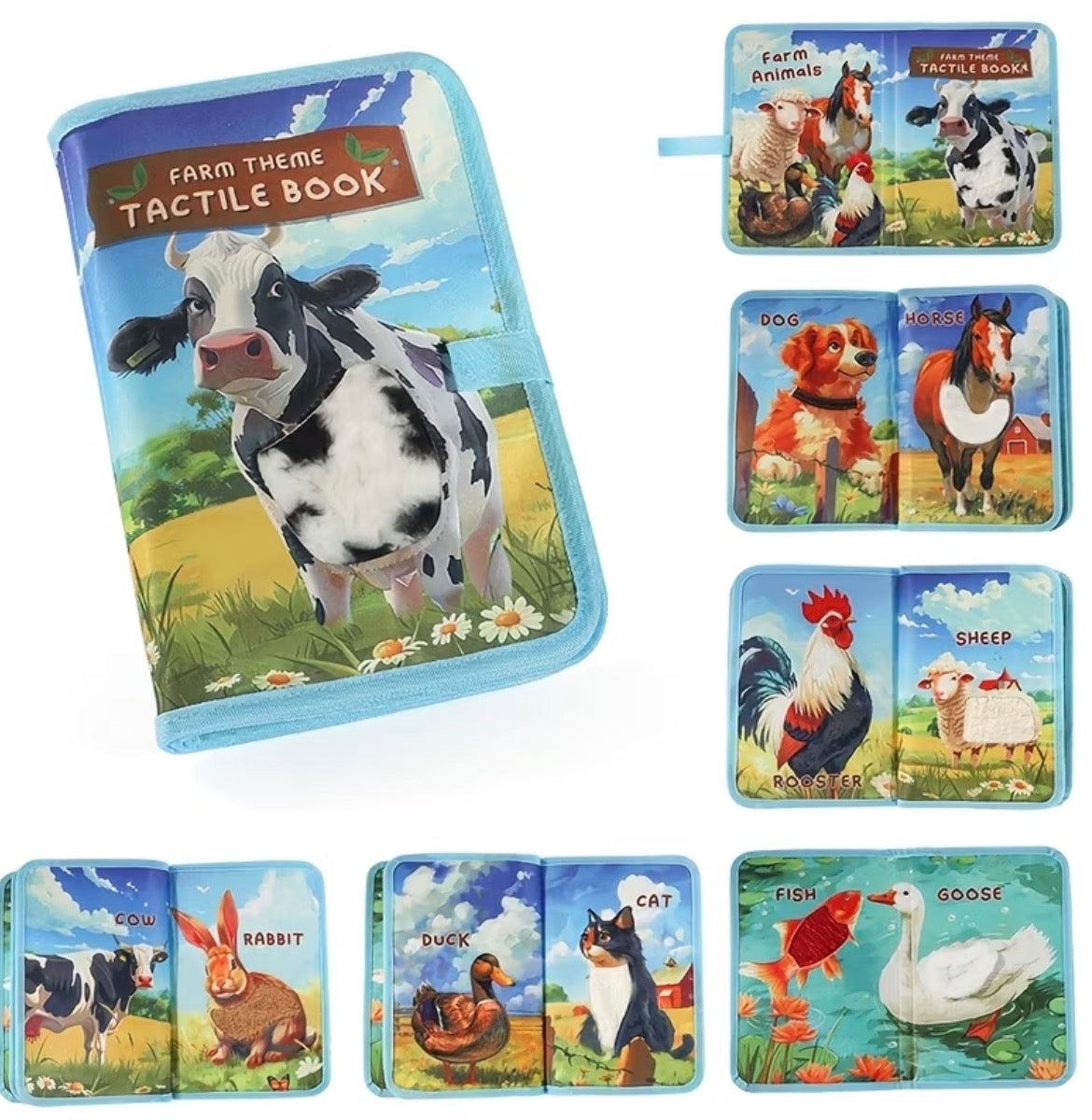 Farm Tactile Feel Book