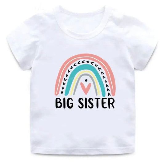 Big Sister Rainbow Shirt