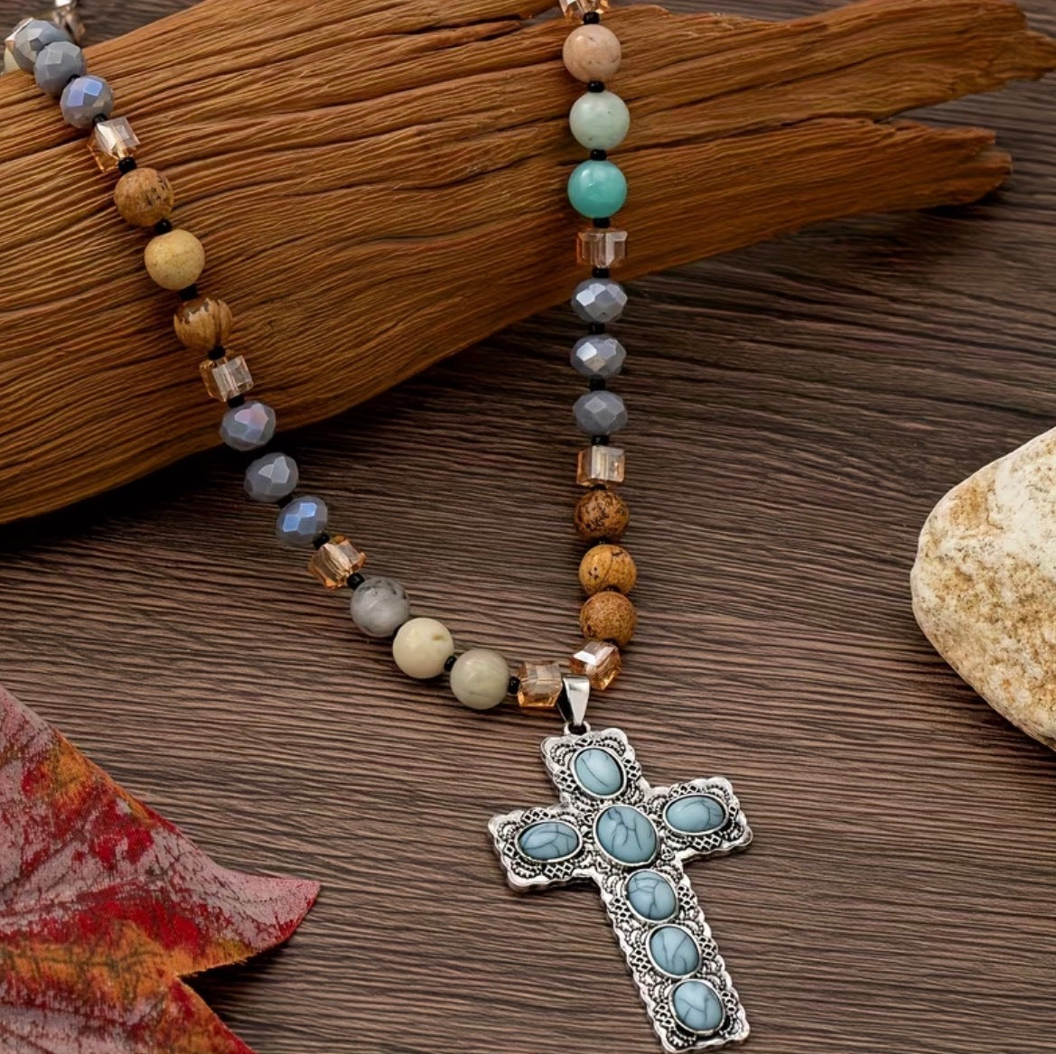 Boho Cross Necklaces
