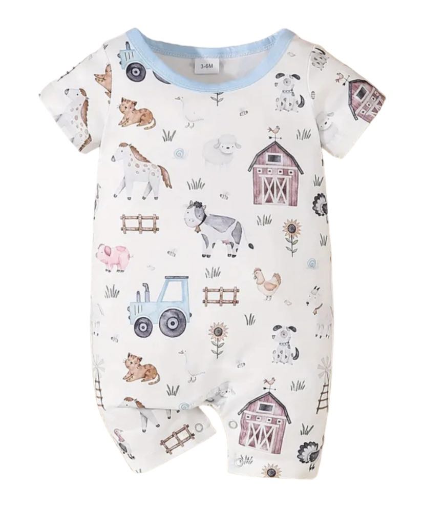 Farm Animal Romper