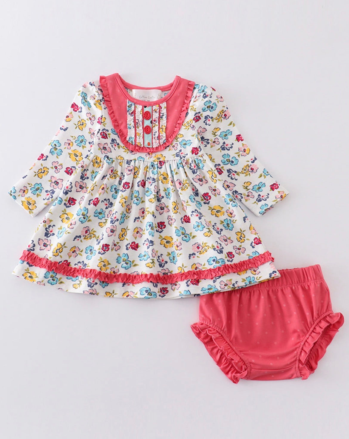 Platinum Pink Floral Print