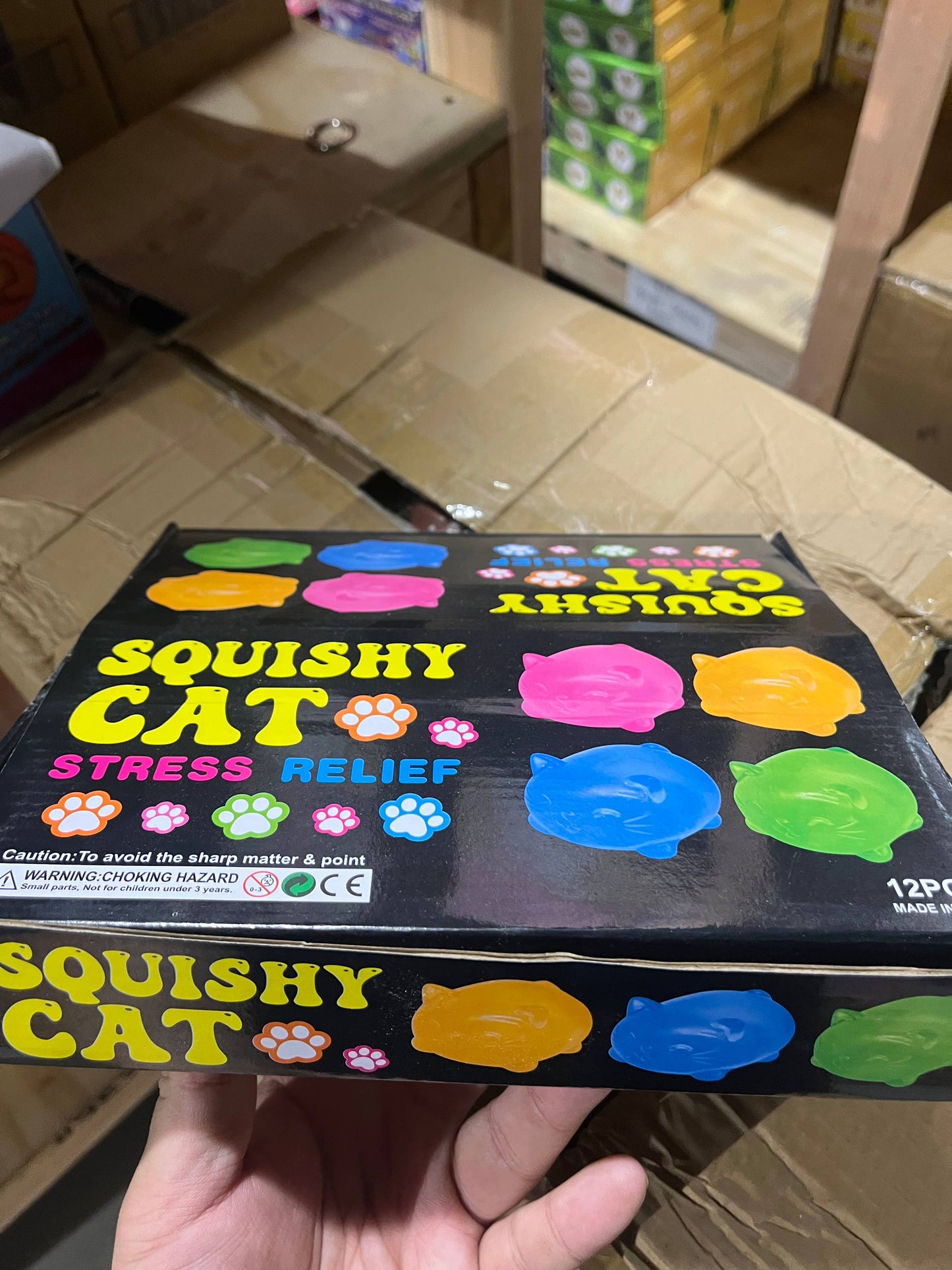 Sugar Squeeze Fortune Cat Squishy - A090