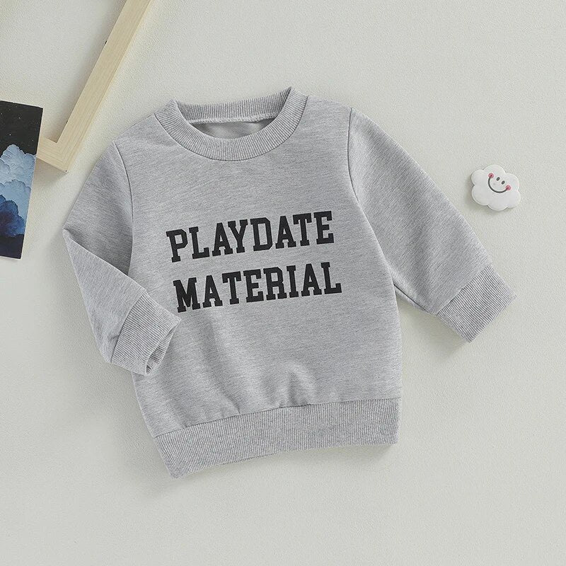 Playdate Material Sweatshirt