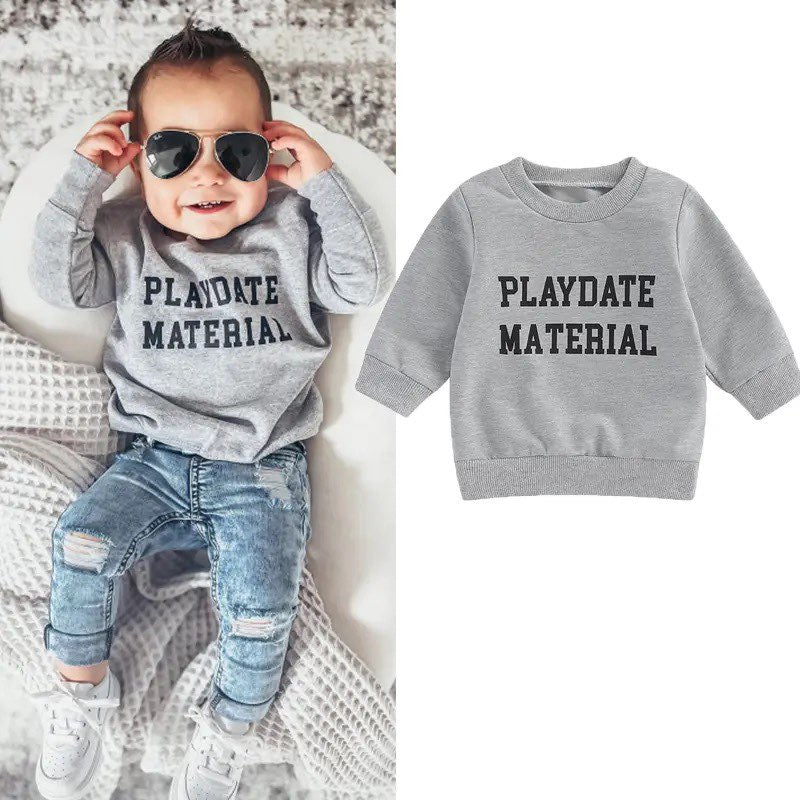 Playdate Material Sweatshirt