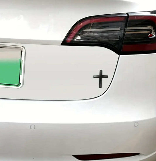 Cross Car Metal Logo