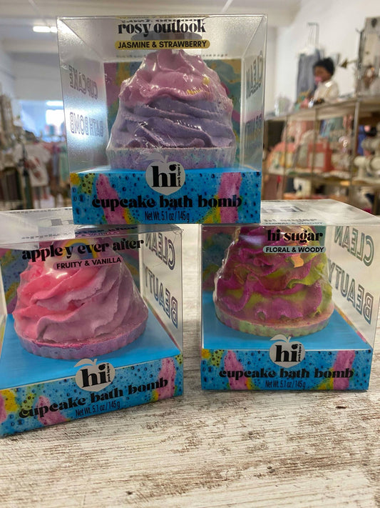 Cupcake Bath Bombs