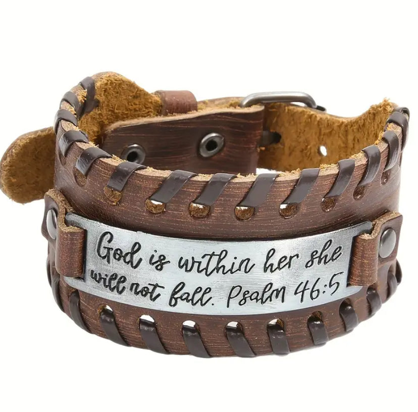 Leather Buckle Bracelets