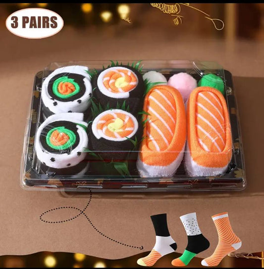 Sushi and Salad Socks