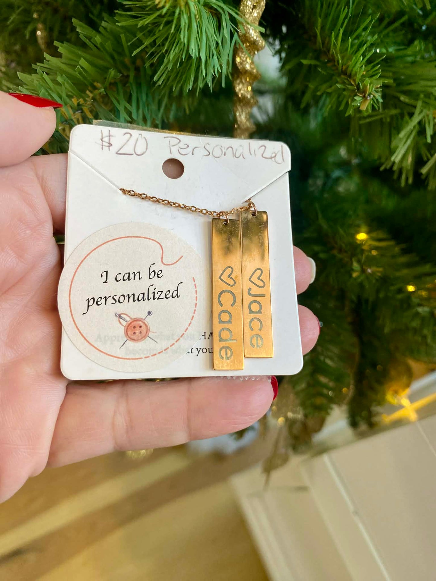 Personalized Necklace