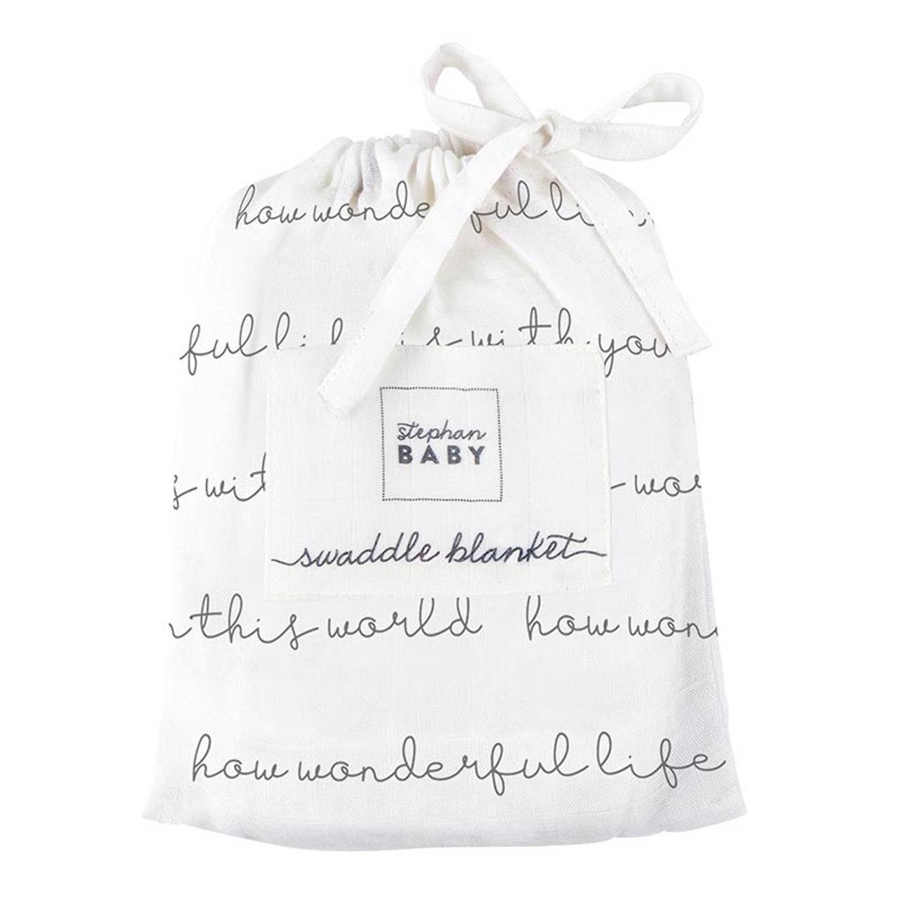 Swaddle Blanket - Wonderful Life