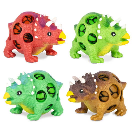 Keycraft Squeezy Mesh Dinosaurs Sensory Toy