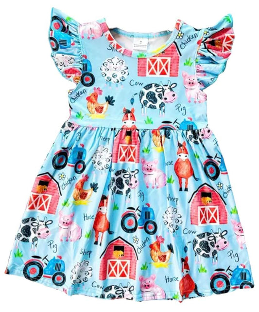 Farm Doodle Dress