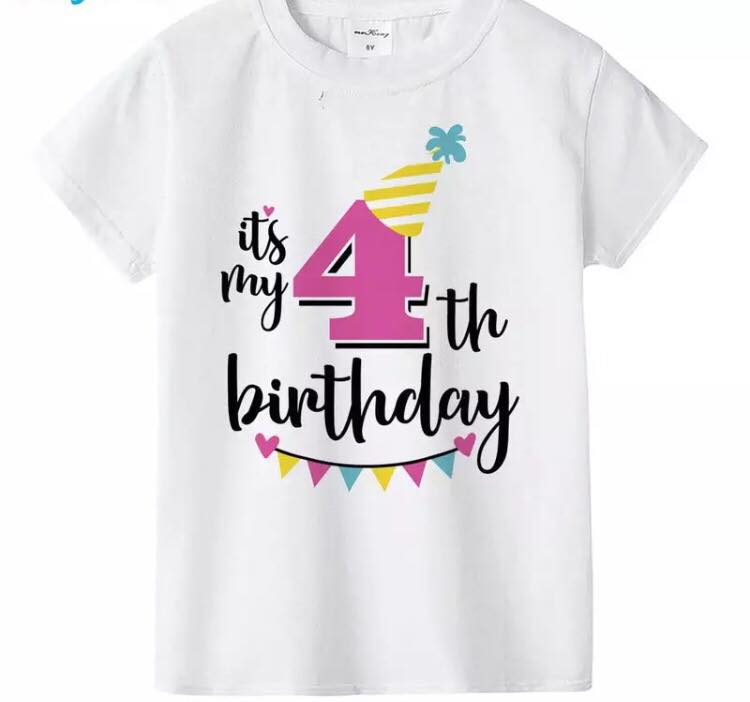 Birthday Shirts - Numbers & Unicorn