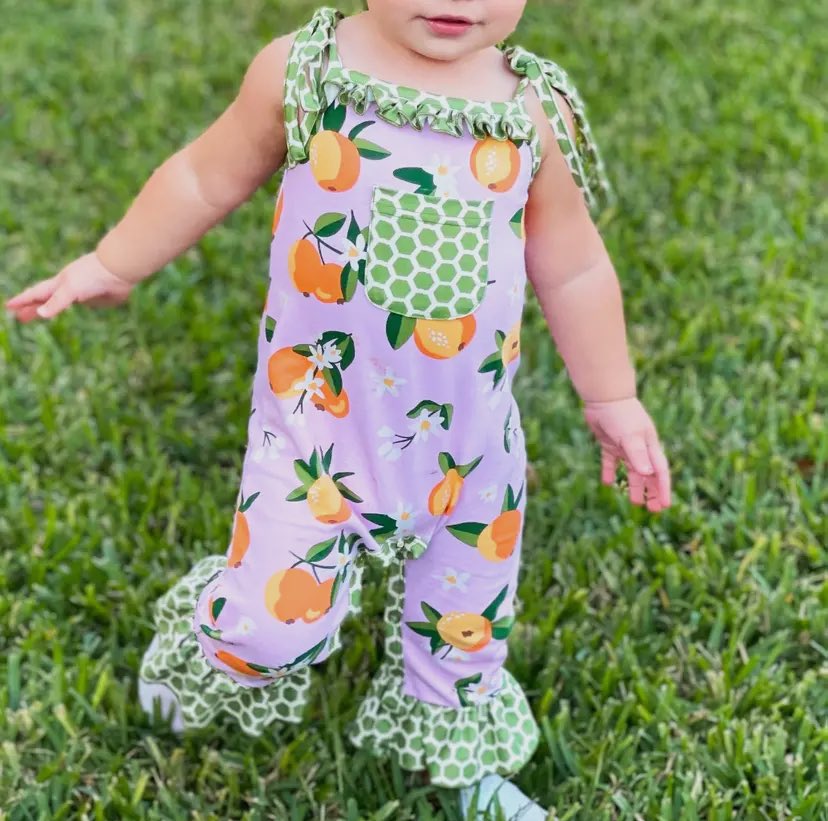 Pink Peach Spaghetti Strap Dress/Romper