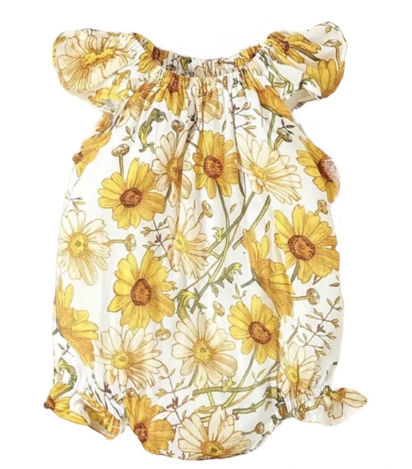 Floral Bubble Rompers